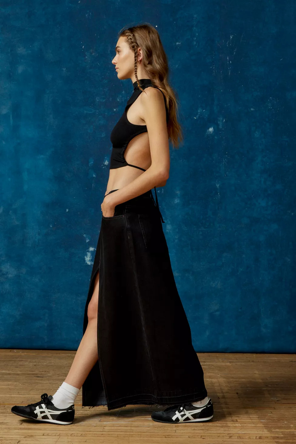 BDG Mandi Denim Maxi Skirt | Urban Outfitters (US and RoW)