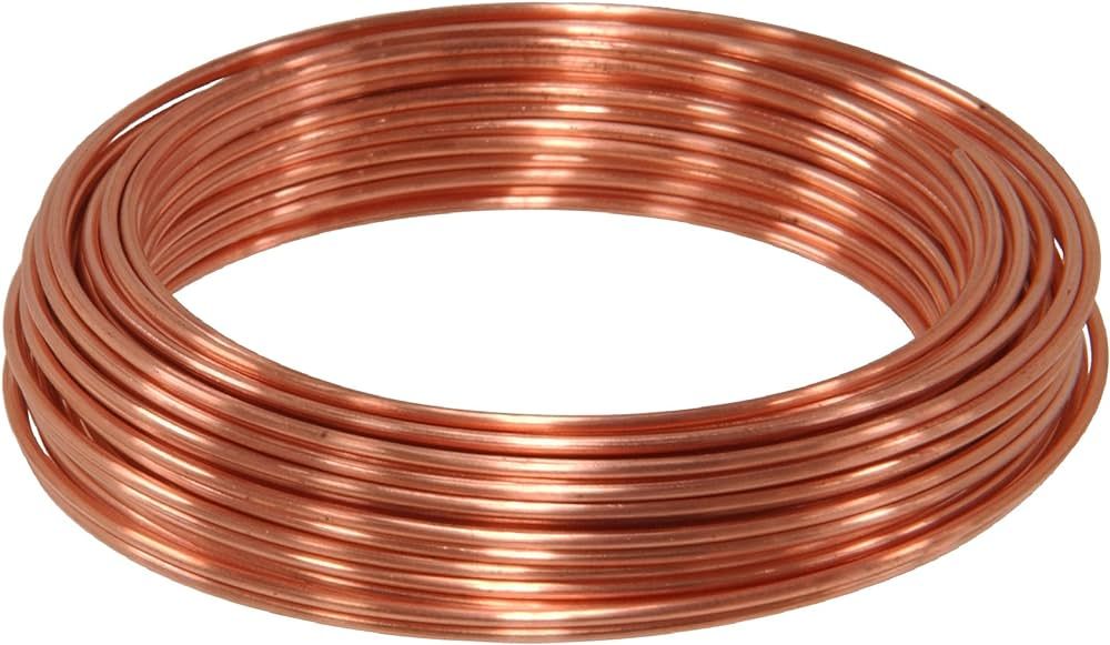 Hillman 25' 18 Gauge Bare Copper Wire | Amazon (US)