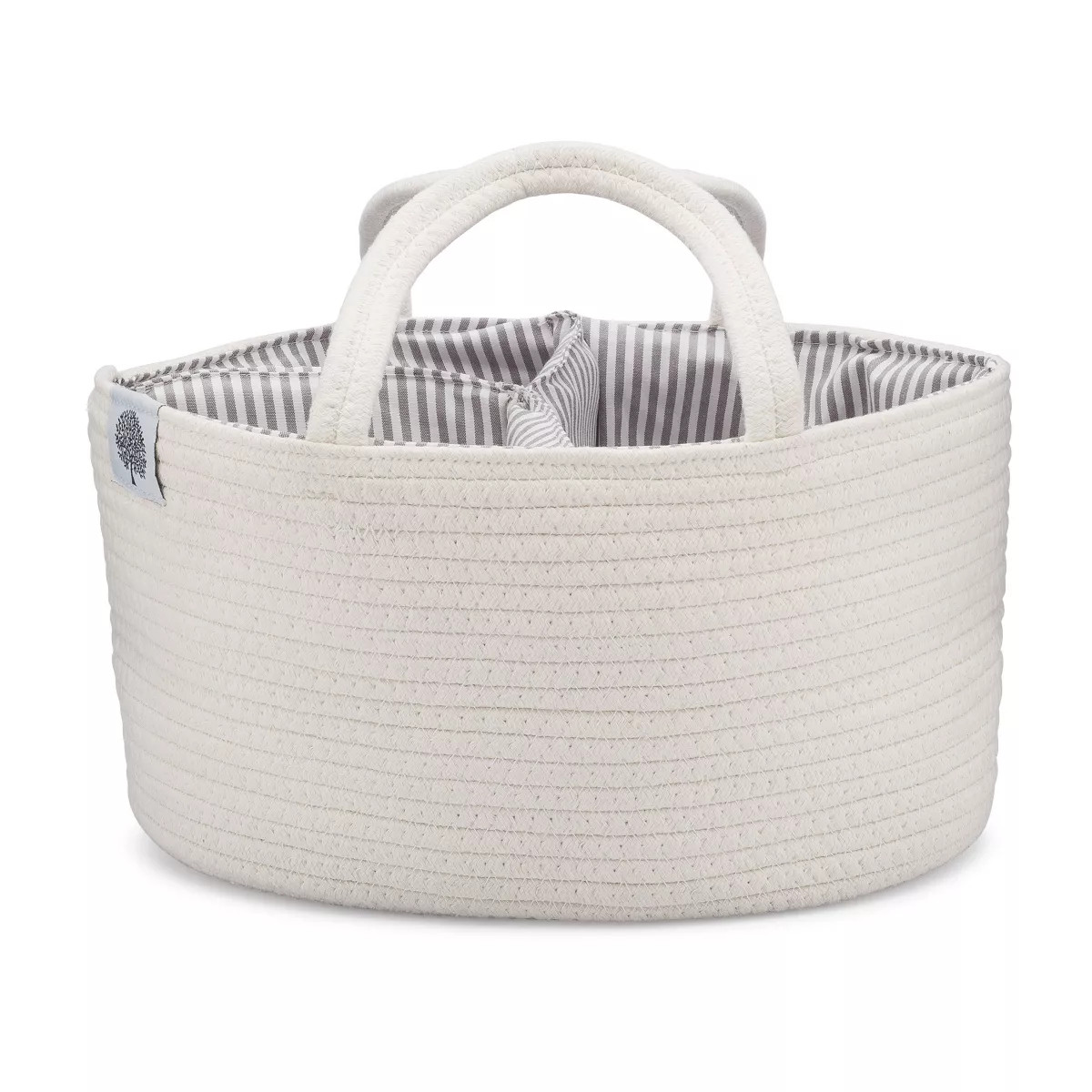 Parker Baby Co. Rope Diaper Caddy Organizer - White | Target