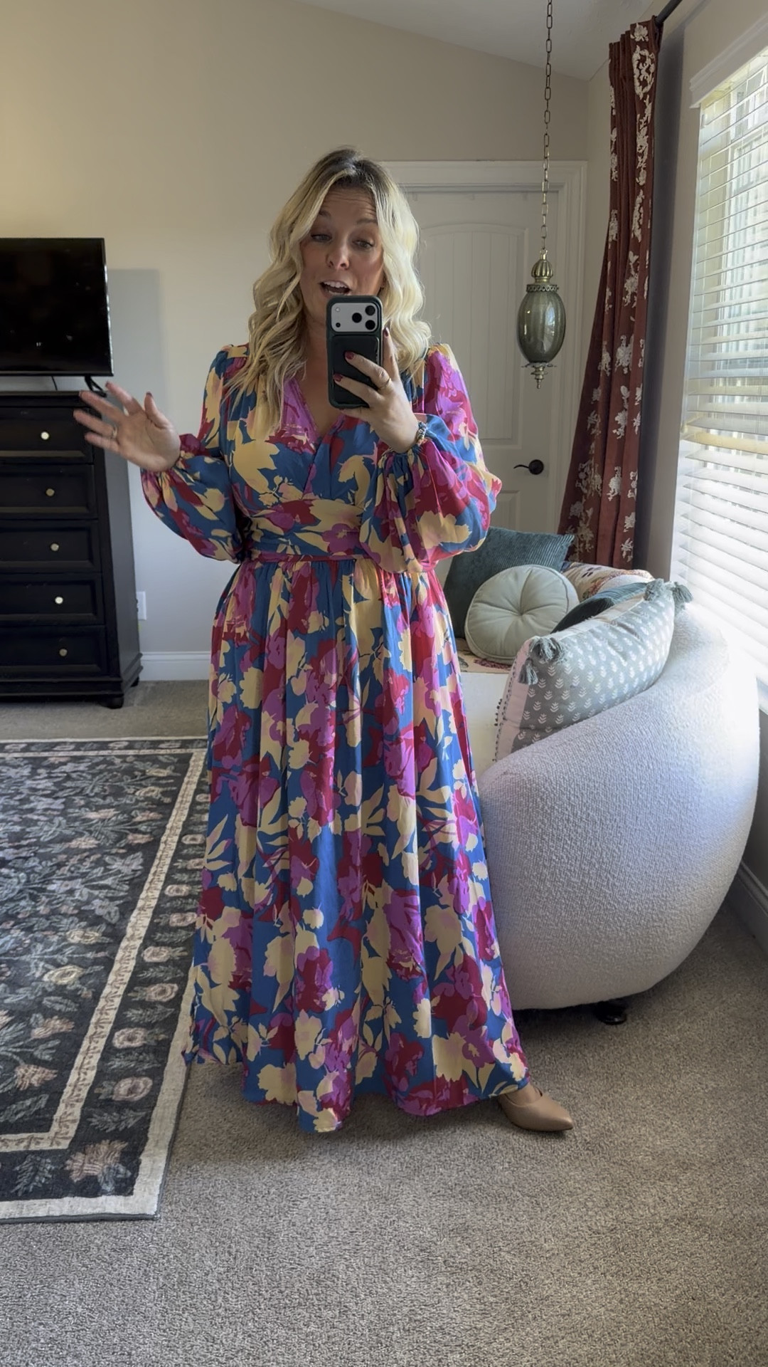 I’ll be wearing this floral maxi dress year round! The colors are so stunning & the fit is perfection! Wearing my true sz lg here! I linked everything from my recent Shein order as I know that site scares some people but I sorted through the not so great stuff to find you all the GREAT ones! Scroll my LTK to see them all styled & remember Shein offers FREE returns so don’t be scared to try them! 

#LTKMidsize #LTKPetite #LTKFindsUnder50