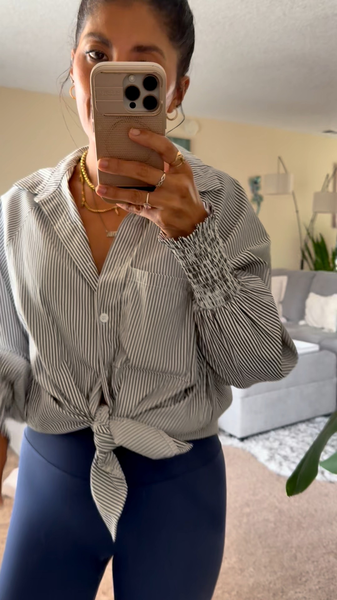 ✨ OOTD Vibes ✨ Loving this chic combo today! These leggings are EVERYTHING—super comfy, flattering, and yes… they make the buns look 👀🔥! Paired it with a classic button-down and my favorite belt bag for the perfect effortless-chic look. Who else is all about comfy + cute? 💖 #LeggingsAndChic


leggings outfit, chic outfit, belt bag style, casual chic look, flattering leggings, button-down shirt outfit, cute casual outfit, athleisure style, trendy everyday look, comfy and stylish, buns flattering leggings, fashion inspo, street style outfit, OOTD ideas, Instagram outfit inspiration

#LTKSeasonal #LTKStyleTip #LTKFallSale