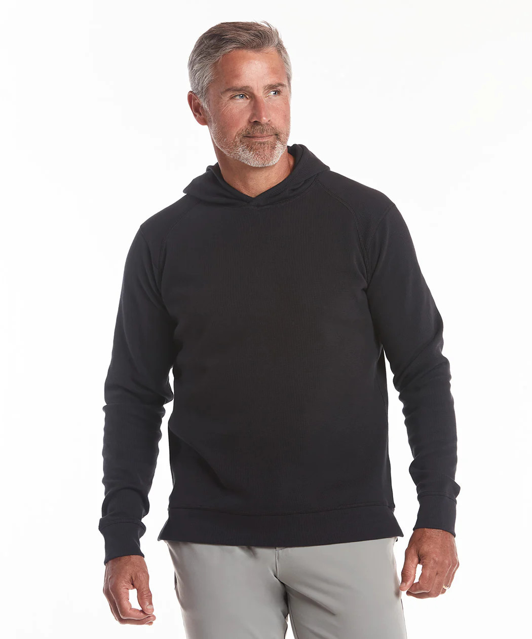 Waffle-Knit Hoodie | Public Rec