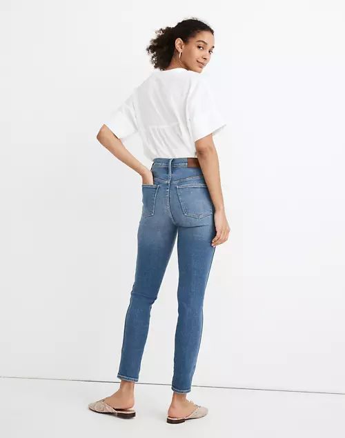 10" High-Rise Skinny Crop Jeans in Sheffield Wash | Madewell