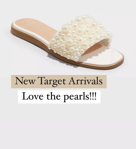 New Target Spring Arrivals, Target Spring fashion, Target shoes, pearl embellishments, affordable style

#LTKshoecrush #LTKSeasonal #LTKfindsunder50