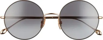 54mm Gradient Round Sunglasses | Nordstrom