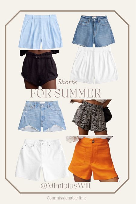 Shorts for summer! 

Shorts | summer | summer must have | petite fashion | denim shorts | linen shorts 
Follow @mimipluswill for more!

#LTKSeasonal #LTKFindsUnder100 #LTKStyleTip