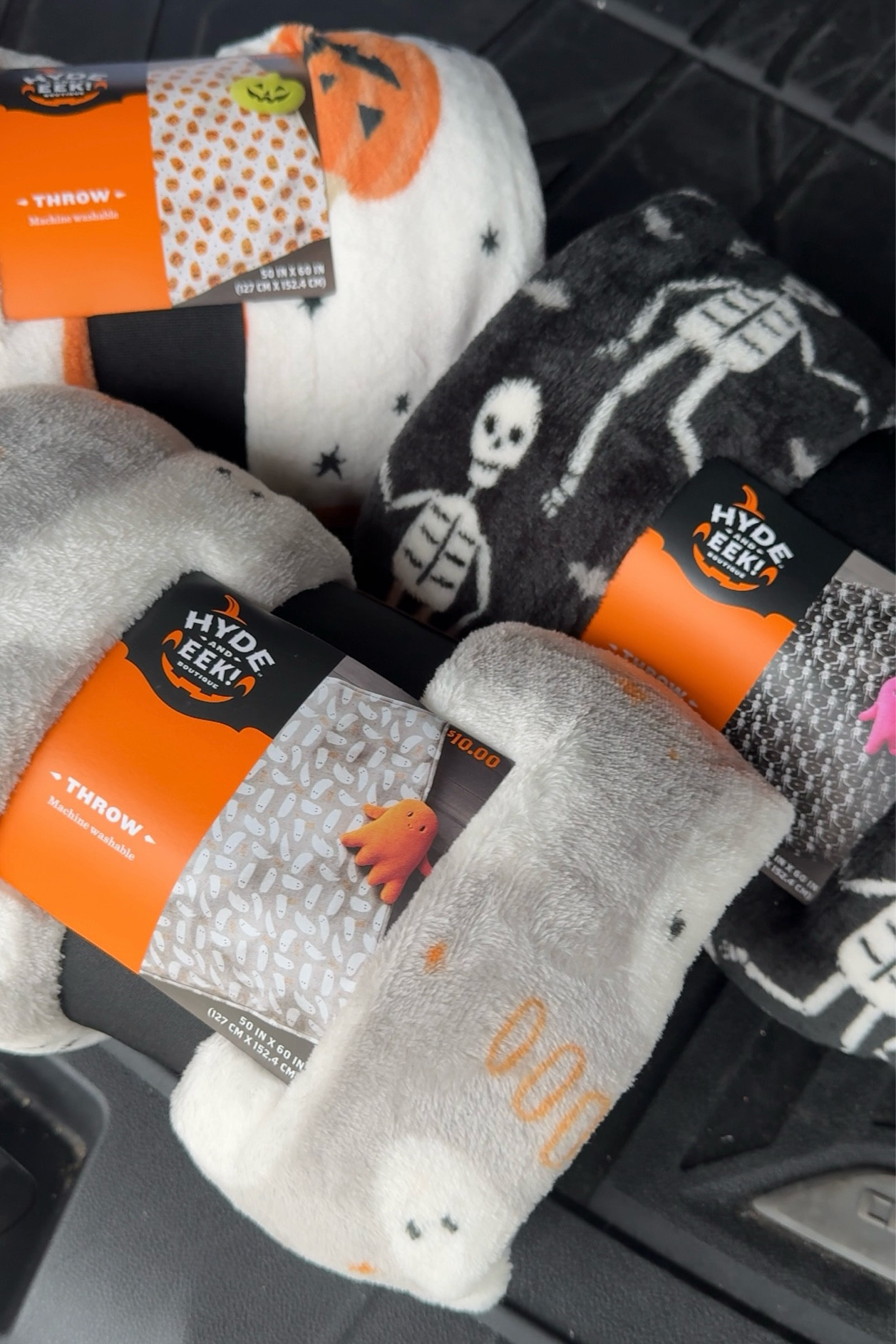 A spooky find for $10! These blankets are precious and I’ll be adding them to my kids boo baskets! Comes in a ton of other variations / prints!! 👻🎃 

#LTKFallSale #LTKFindsUnder50 #LTKFamily