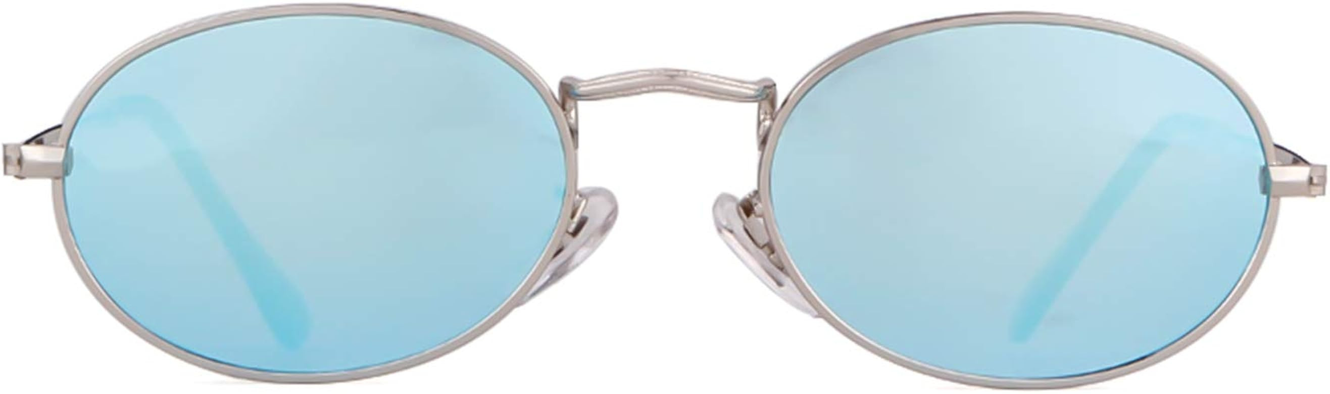 GIFIORE Oval Sunglasses Vintage Retro 90s Sunglasses Trendy Designer Glasses for Women Men | Amazon (US)