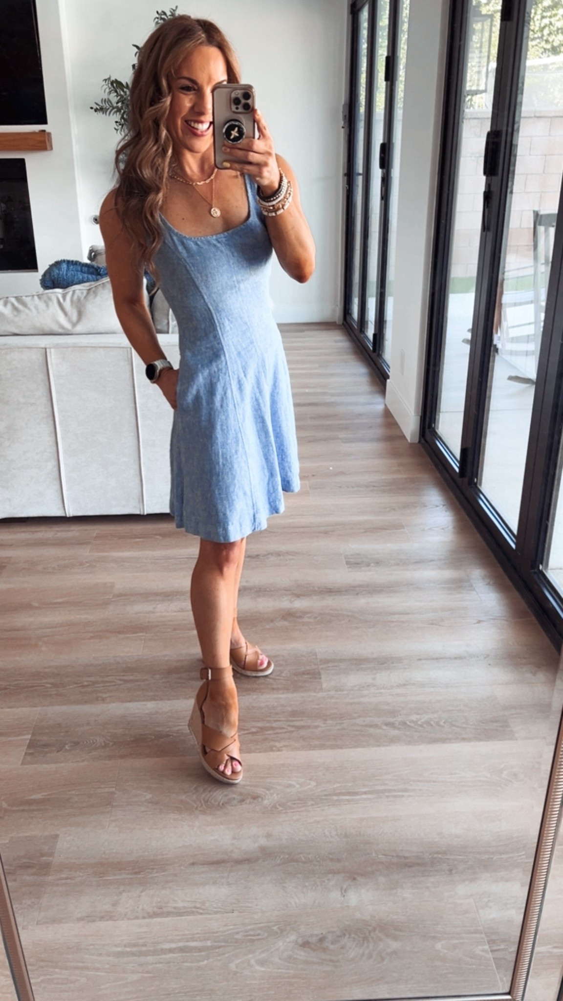 Chambray cuteness!! My chambray dress is on sale and has pockets! Lightweight and great for Spring and Summer!! I have on an xs. Target spring dresses, spring style  

#LTKSeasonal #LTKOver40 #LTKSaleAlert