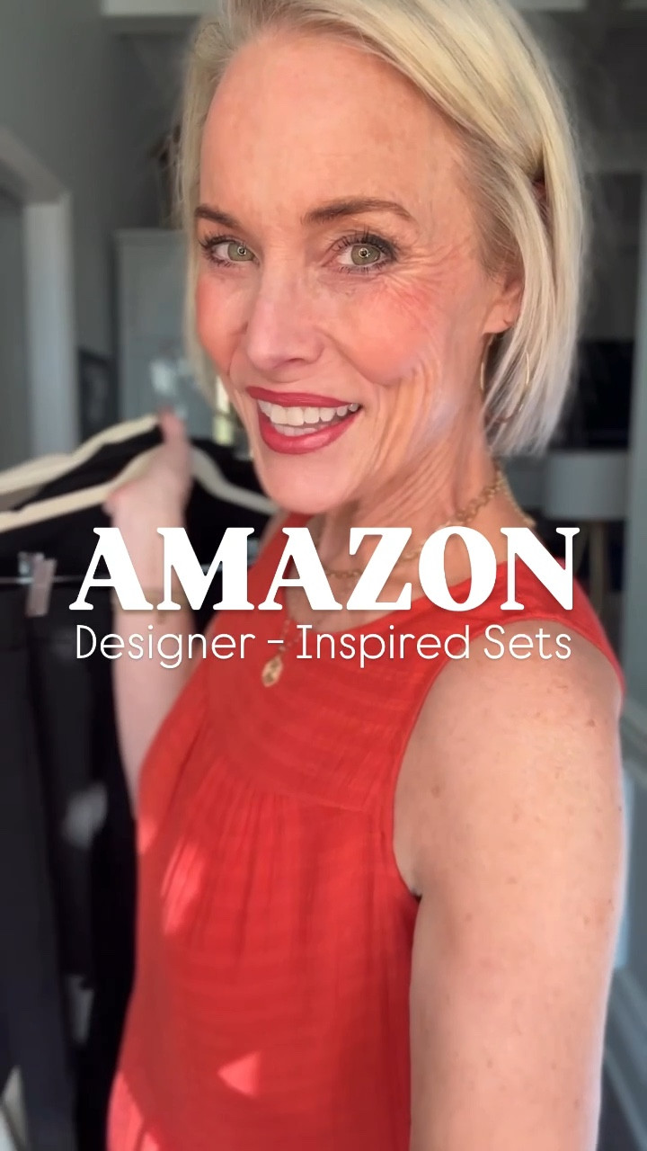 Comfort meets style with these two fabulous Amazon loungewear sets! ✨ I’m so excited to partner with Glamaker on Amazon to show you how effortless and chic loungewear can be. Whether you’re lounging at home or out and about, these sets have you covered.

🌟 First up, a $20 two-piece set made from AirEssentials fabric that’s lightweight, silky soft, and oh-so-flattering. With a loose crewneck top and wide-leg pants featuring an elastic drawstring waist and pockets, this set is perfect for travel, lounging, or running errands. Available in 9 colors, sizes S-XL—it’s a summer wardrobe essential!

🌟 Next, a $30 set that blends sporty and trendy vibes with a classic polo V-neck tank and flowy wide-leg pants. Made with soft, breathable fabric, it’s a dream for hot summer days. Whether you style it as a matching set or mix-and-match the pieces, this versatile outfit works for everything from casual workwear to weekend errands. Available in 9 colors and sizes S-XL!

Which set is calling your name? Or are you snagging both? 😉

#ad 
#MidlifeStyle 
#AmazonFashion 
#affordablefashion
#outfitinspo
#laurenoggsgee
#over50style 
#lookalike
#shopltk
#ltkover50
#ltkover40
#lookforless
#getyourcolonoscopy


#LTKFindsUnder50 #LTKOver40 #LTKWatchNow