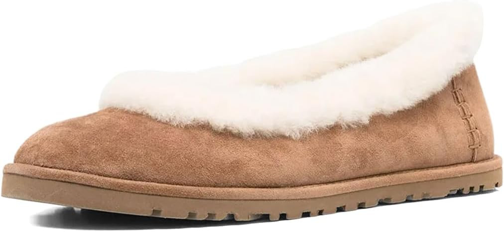Pazzion Women's Cozy Closed Rounded Toe Ballet Flats Size 4-16 US | Amazon (US)