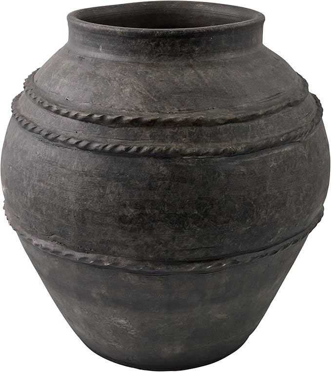 Livabliss x Galey Alix Stevi Global Vase, 15" H x 15" W x 15" D, Gray | Amazon (US)