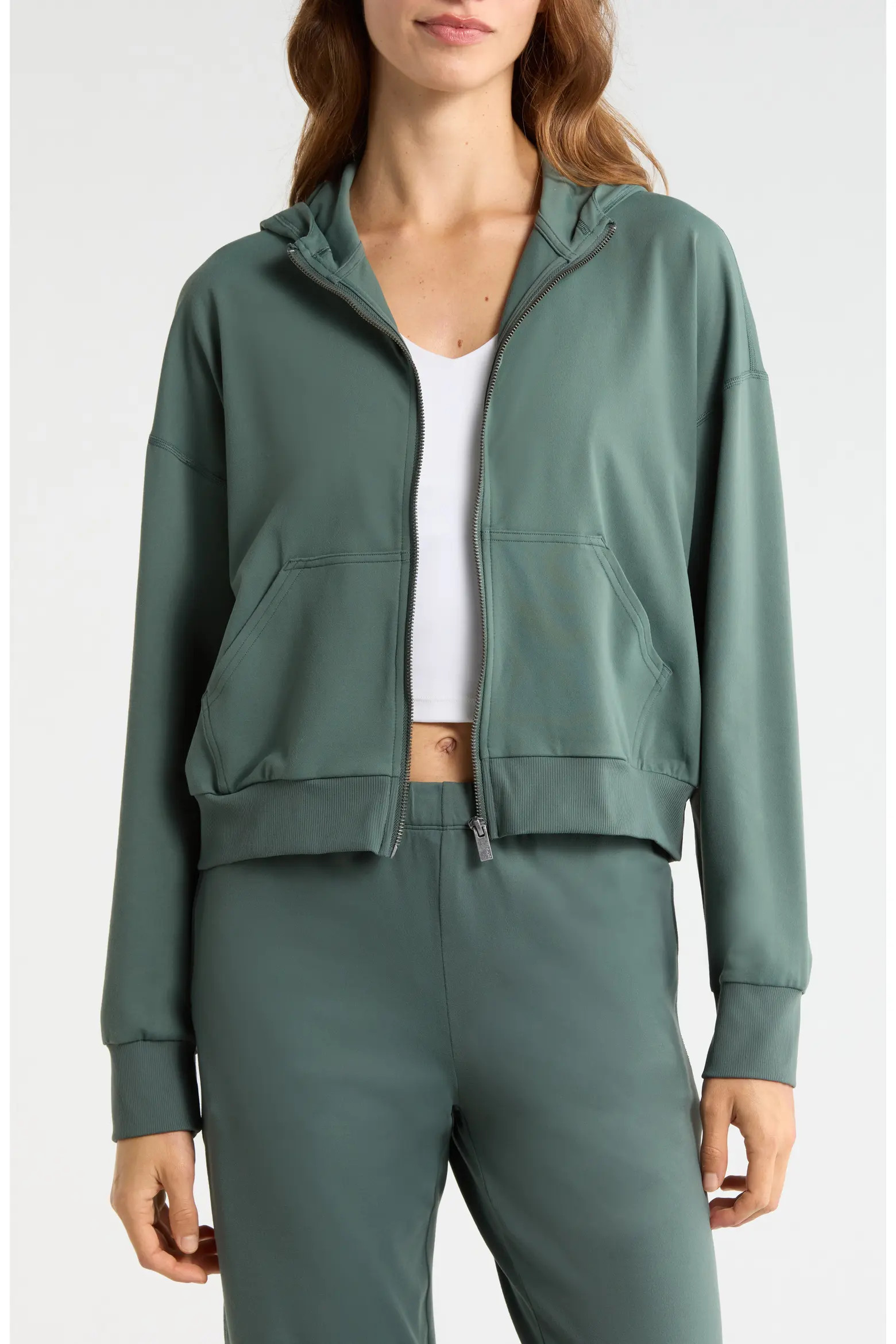 Halo Modern Zip Hoodie (Women) | Nordstrom | Nordstrom