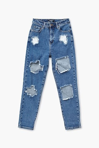 High-Rise Boyfriend Jeans | Forever 21 (US)