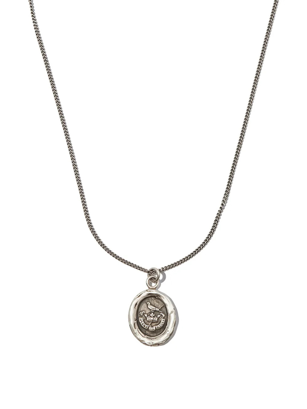 Pyrrha Sterling Silver Unbreakable Pendant Necklace - Farfetch | Farfetch Global