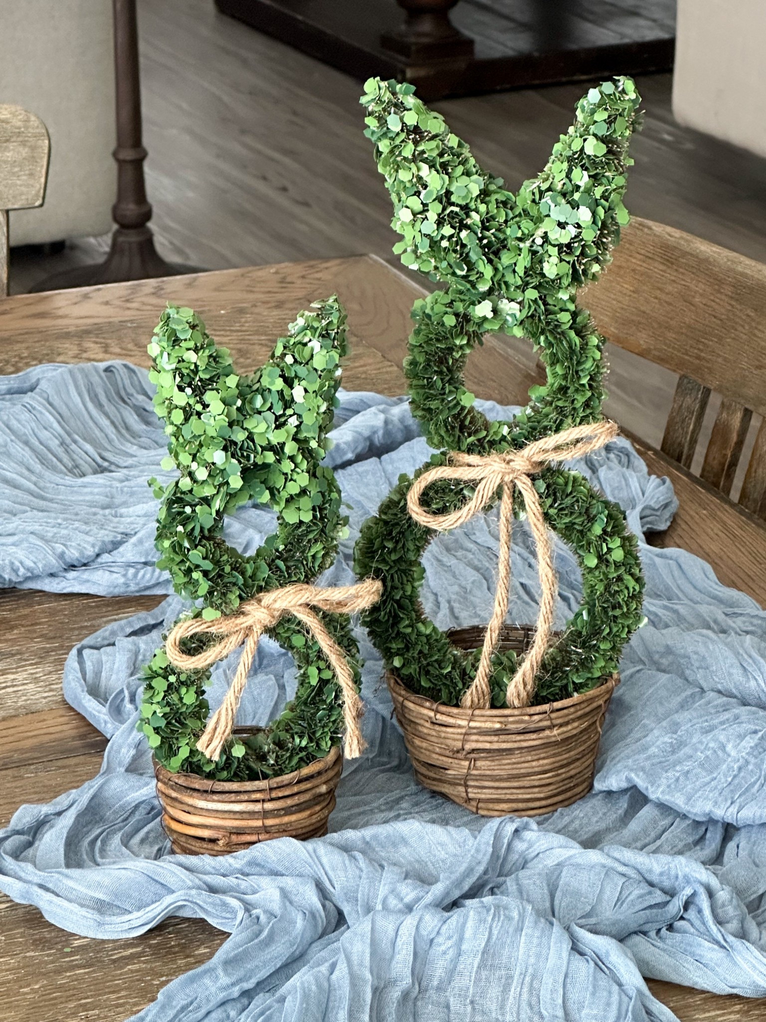 Love love these boxwood bunnies for Spring! The sizes are perfect too! 🌳🐰

#LTKHome #LTKSeasonal