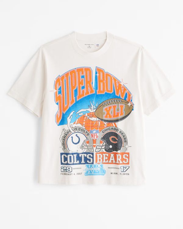 Super Bowl Vintage-Inspired Graphic Tee | Abercrombie & Fitch (US)