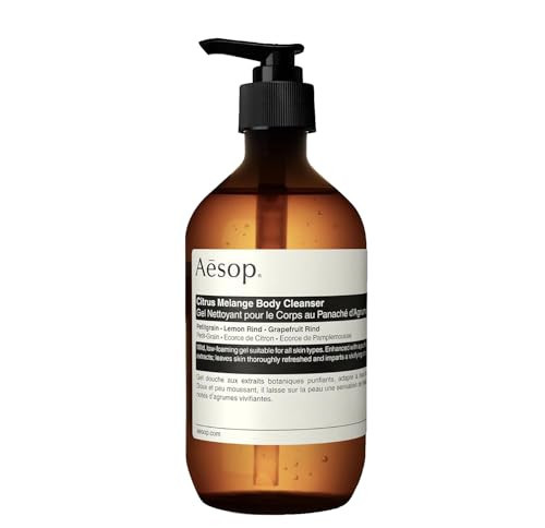 Aesop Citrus Melange Body Cleanser | Low-Foaming Gel with Citrus Aroma & Botanical Extracts | 500 mL / 16.9 oz | Amazon (US)