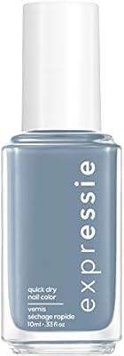 essie expressie Quick-Dry Nail Polish, Slate Blue 340 Air Dry, 0.33 Ounces | Amazon (US)