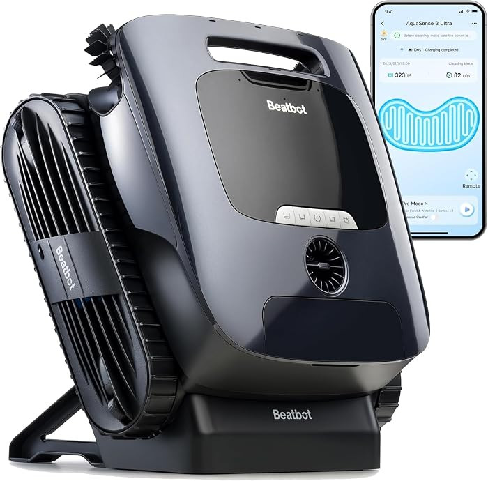 Beatbot AquaSense 2 Ultra Cordless Robotic Pool Cleaner for Complex Pools, Mapping with AI Camera... | Amazon (US)