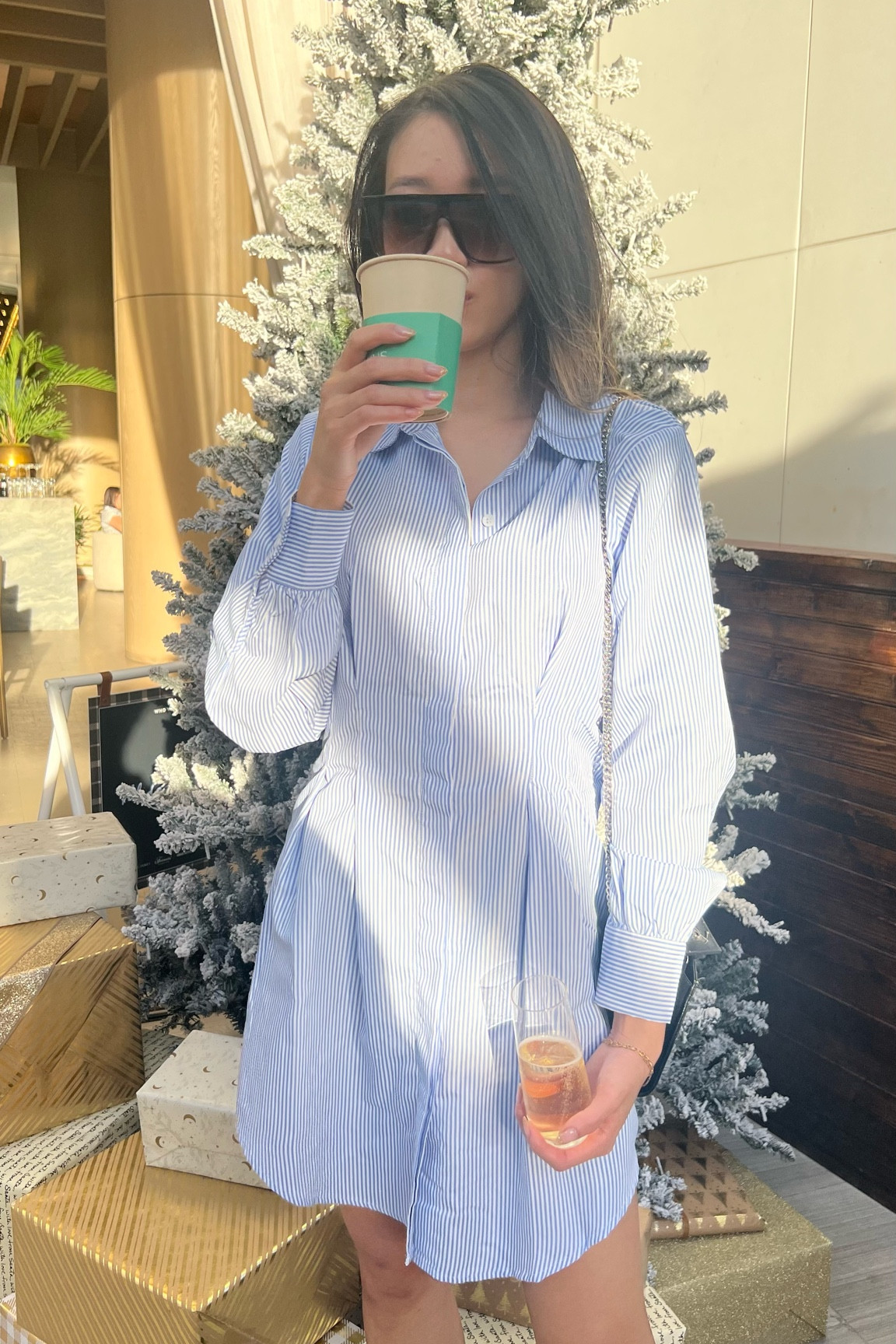 Wearing my favorite sunglasses (again!) for this holiday party outdoors hehe xx 

#LTKGiftGuide #LTKHoliday #LTKU