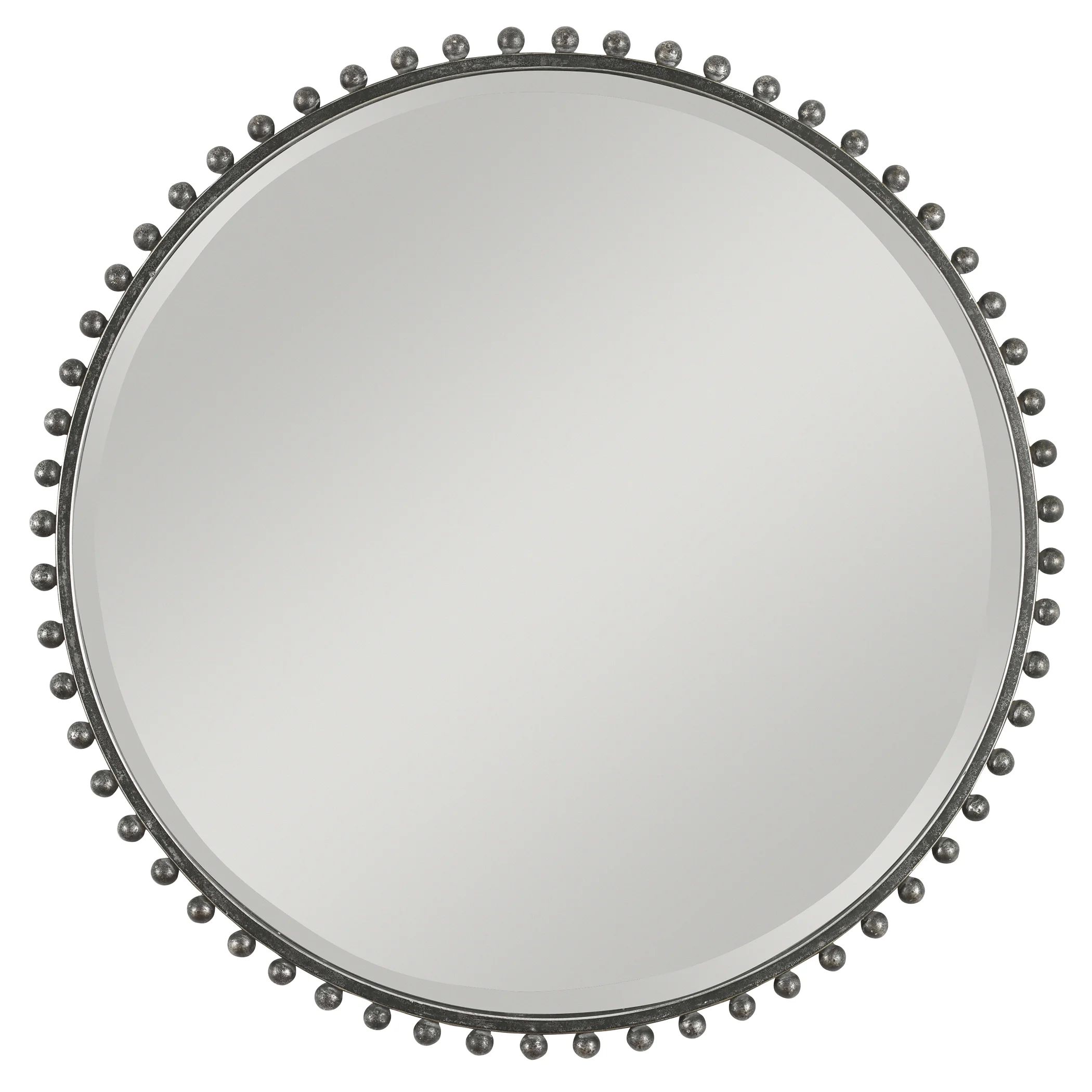 Samson Round Metal Wall Mirror | Wayfair North America