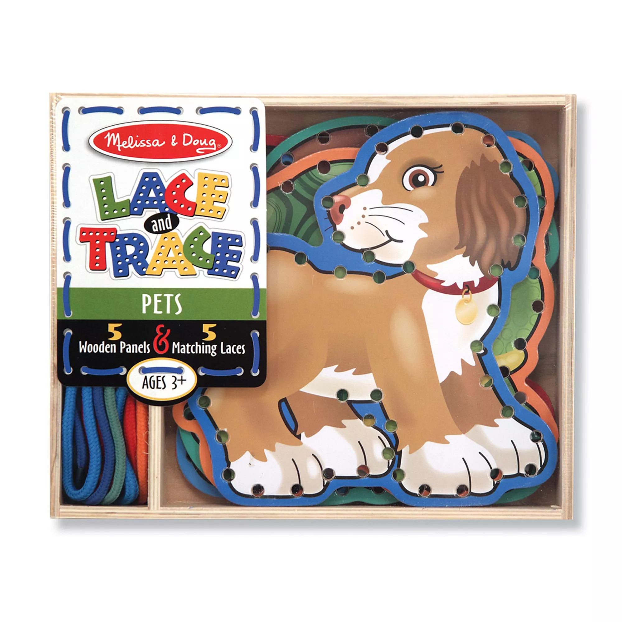 Melissa & Doug Lace & Trace Pets Set | Kohl's