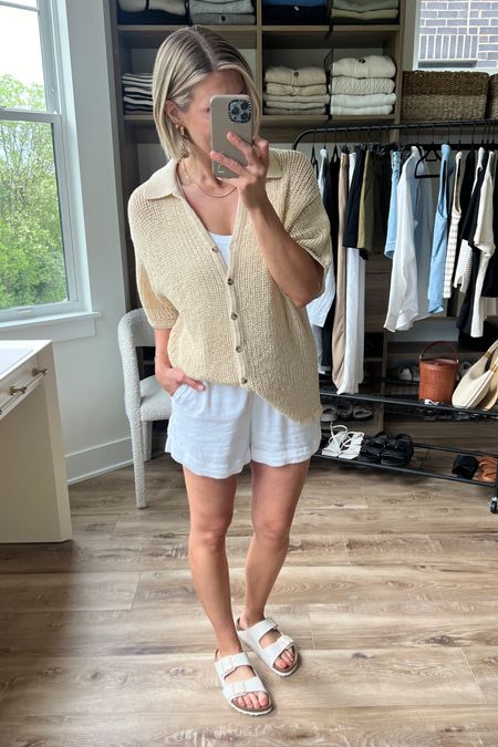 Wearing XS crochet cardigan 

#LTKstyletip #LTKfindsunder50 #LTKfindsunder100