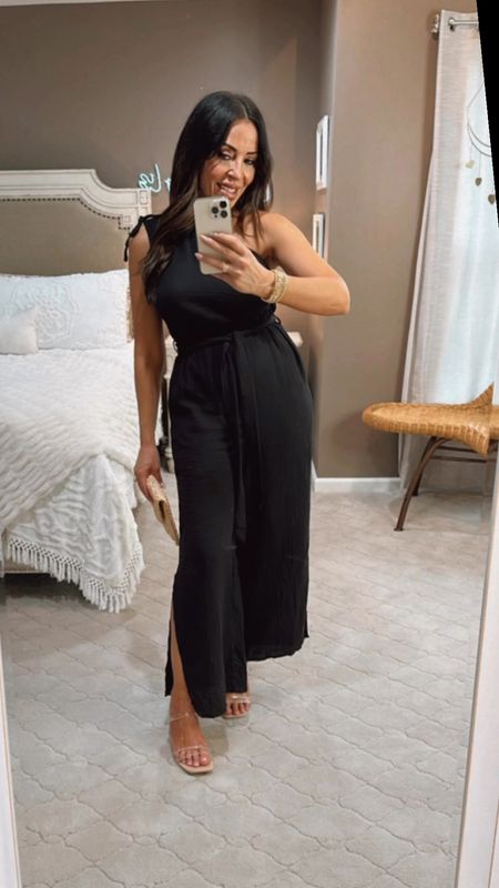 I love that gorgeous jumpsuit is so lightweight! It will be so cool on hot summer days. You’ll feel dressed up and put together, but still comfy and cool. Cupshe has so many cute finds! Use code: Liz15 to save 15% on orders of $65 or more!
🖤☀️🖤☀️🖤☀️🖤☀️🖤☀️🖤☀️🖤

#LTKFindsUnder50 #LTKOver40 #LTKStyleTip