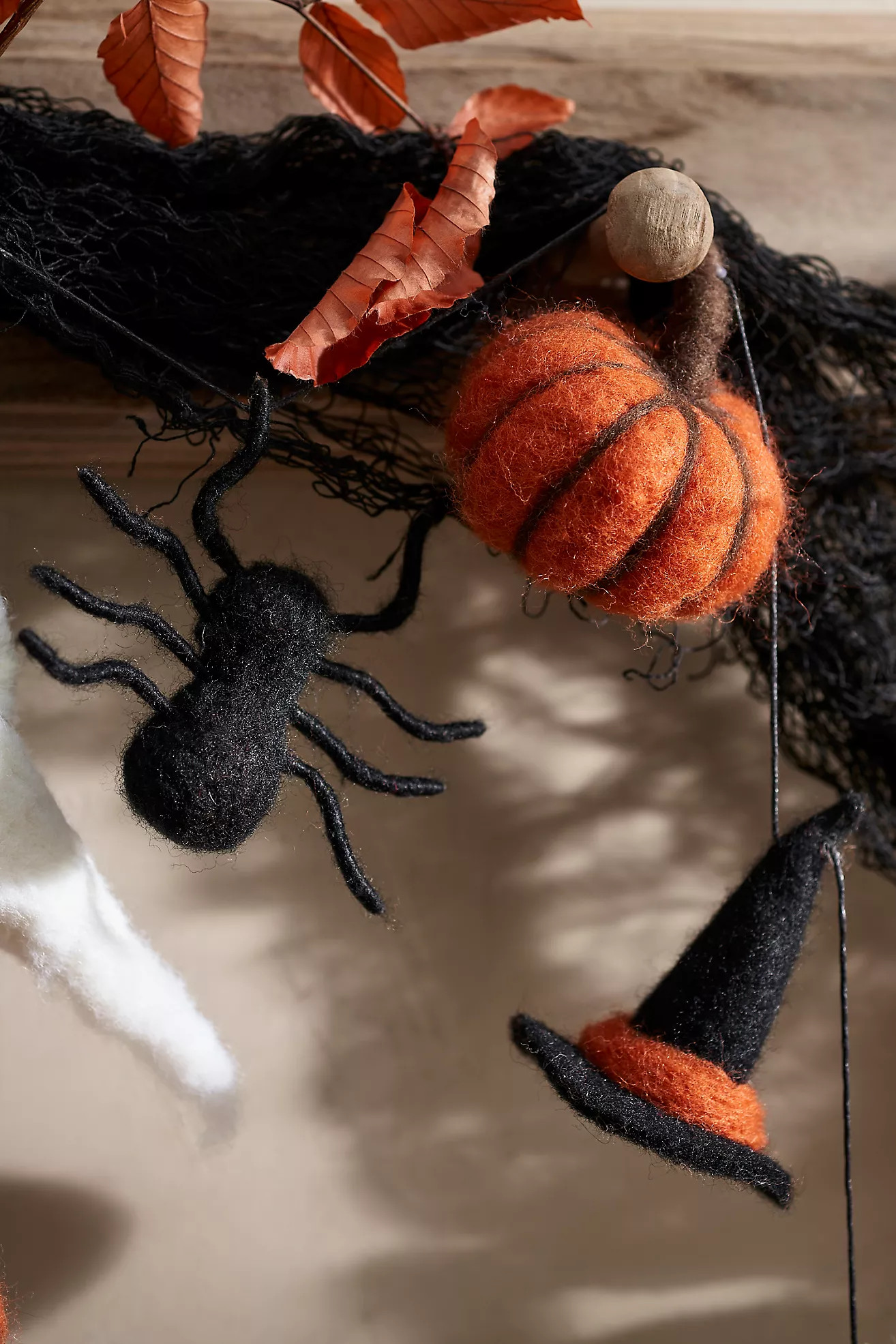 Halloween Icons Felt Garland | Terrain