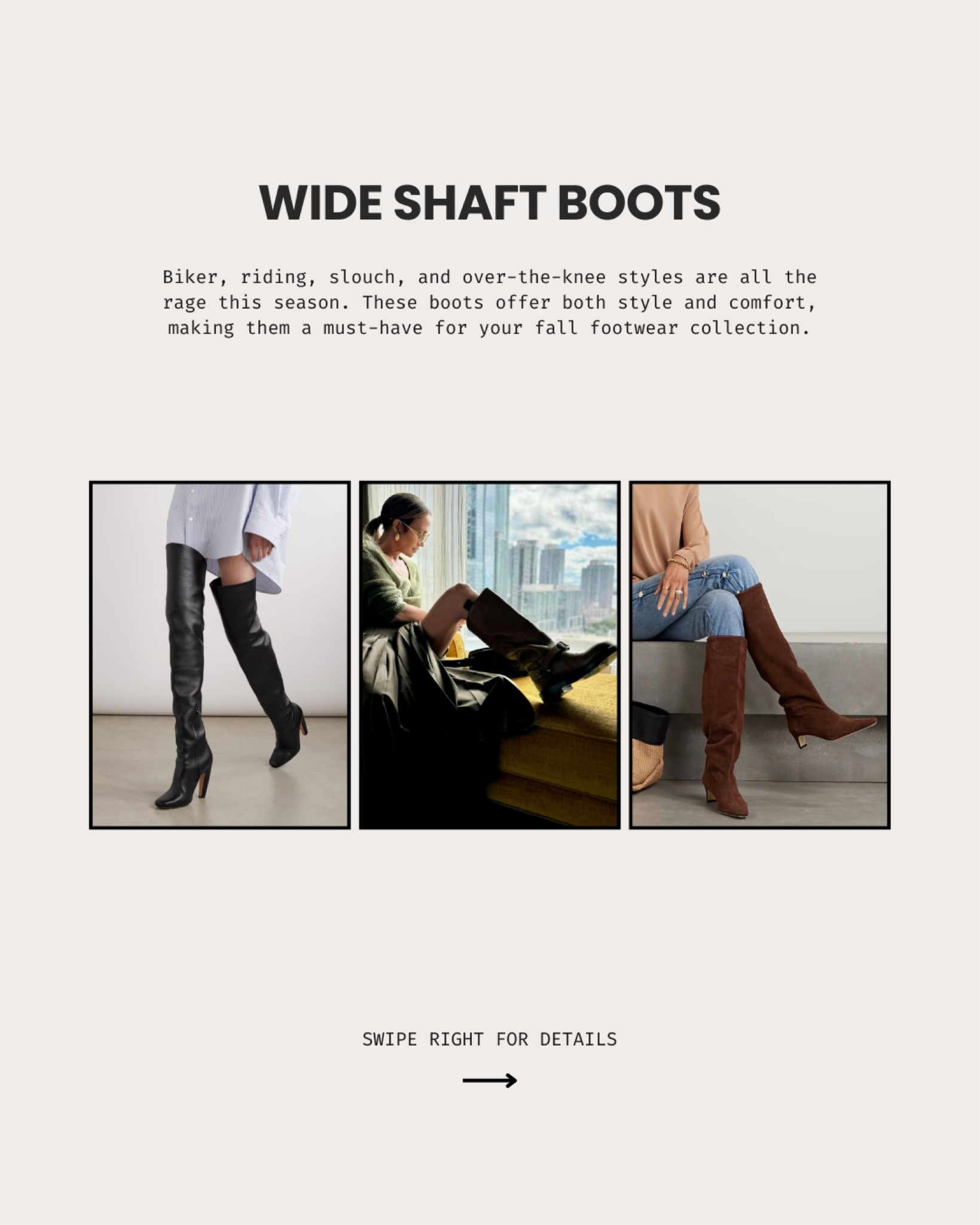 Boots! My absolute favorite piece of fall fashion. 

#wideshaftboots #kneehighboots #thighhighboots #overthekneeboots #suedeboots #slouchboots

#LTKFallSale 

#LTKSeasonal #LTKShoeCrush