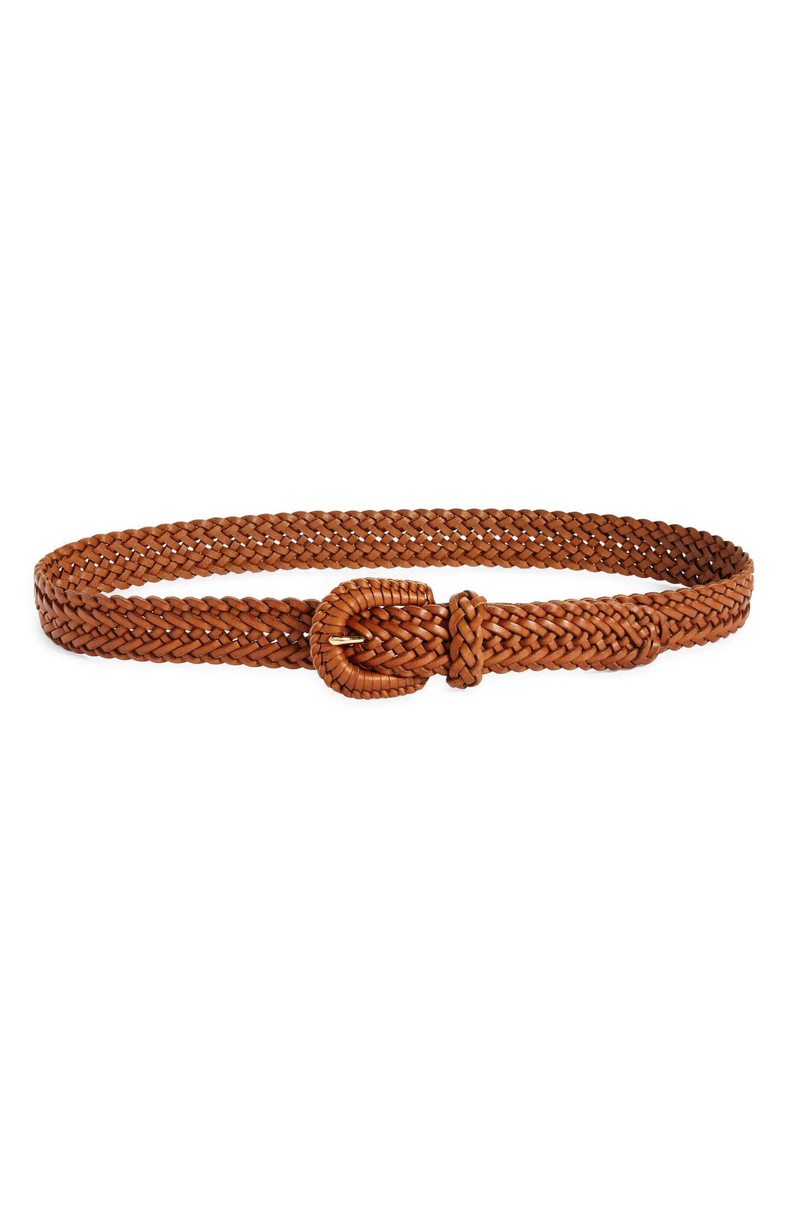 Woven Leather Belt | Nordstrom