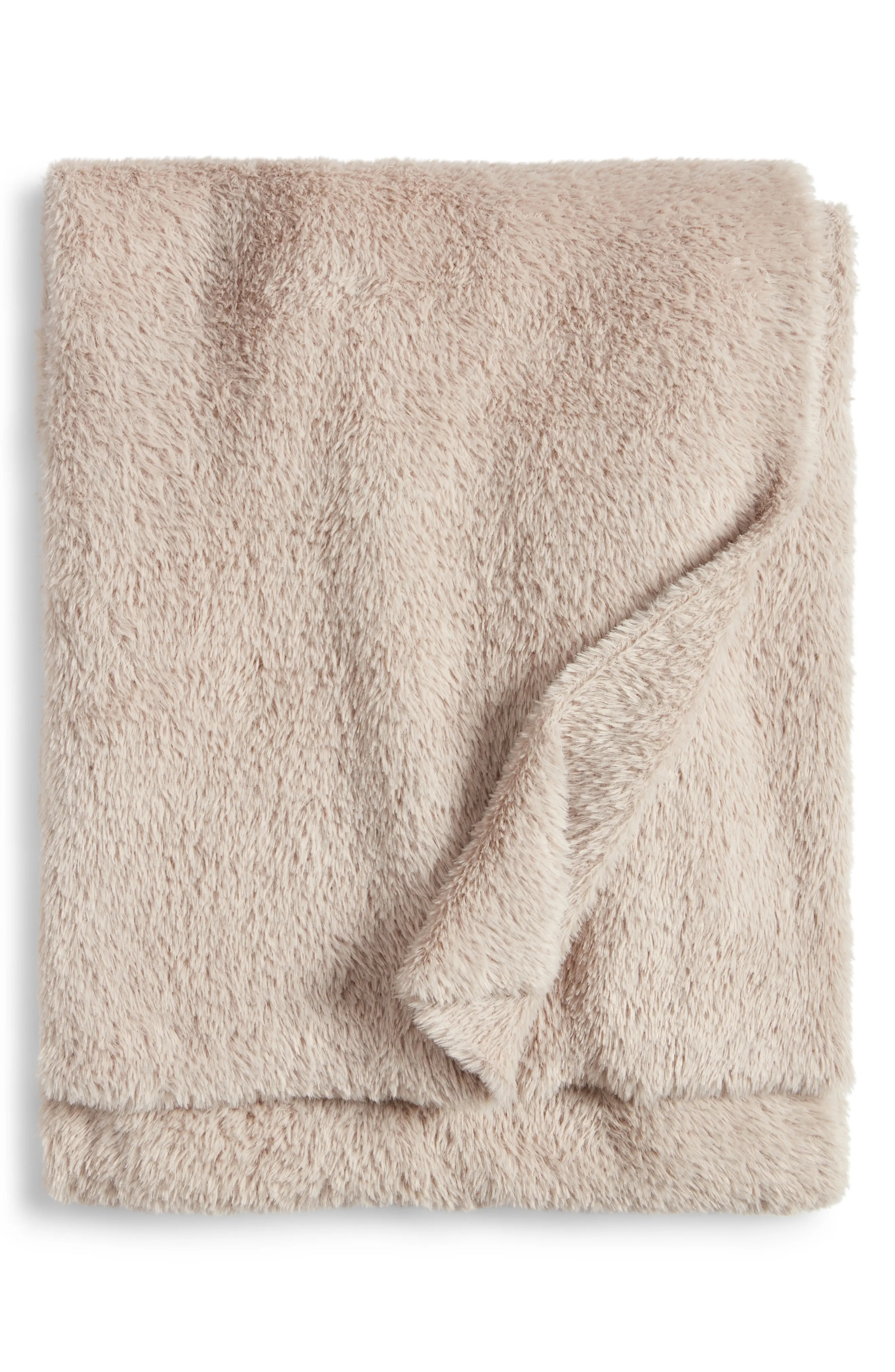 Nestle Faux Fur Throw Blanket | Nordstrom | Nordstrom