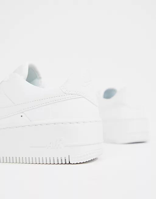 Nike Air Force 1 Sage Low trainers in white | ASOS (Global)