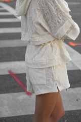 Jan Textured Shorts | YLLW The Label