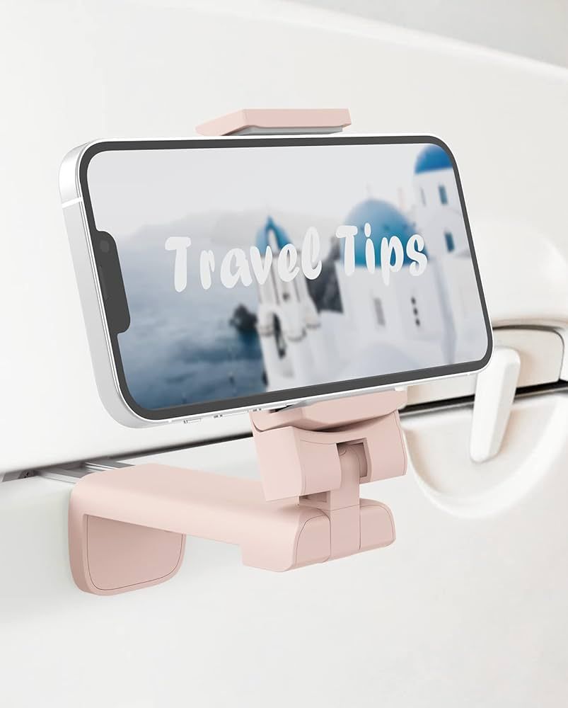 MiiKARE Airplane Travel Essentials Phone Holder, Universal Handsfree Phone Mount for Flying with ... | Amazon (US)