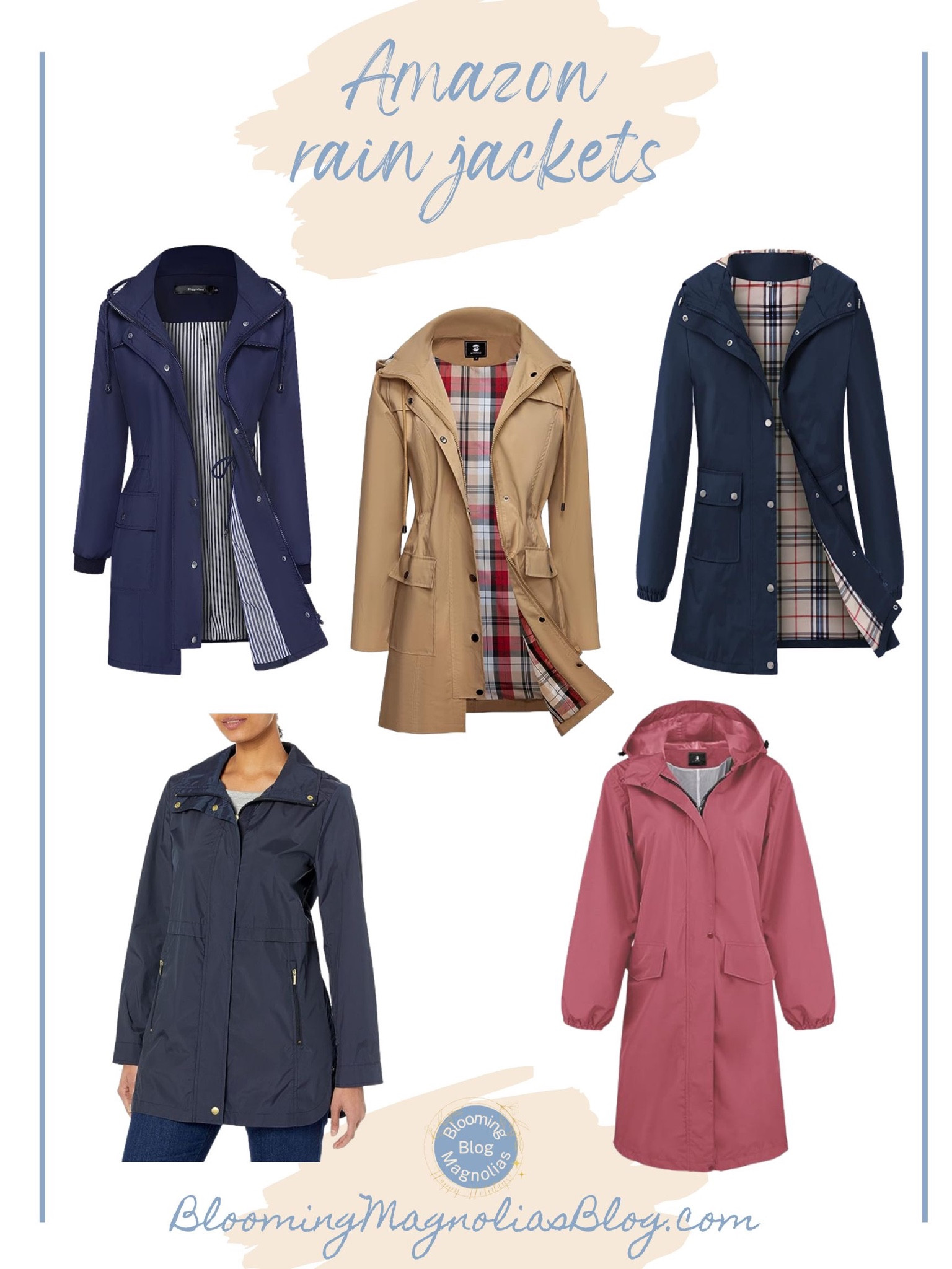 Highly rated Amazon rain jackets currently on sale! They come in multiple colors. 

#LTKSeasonal #LTKsalealert #LTKFind