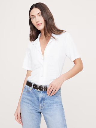 Linen Resort Shirt | Banana Republic (US)