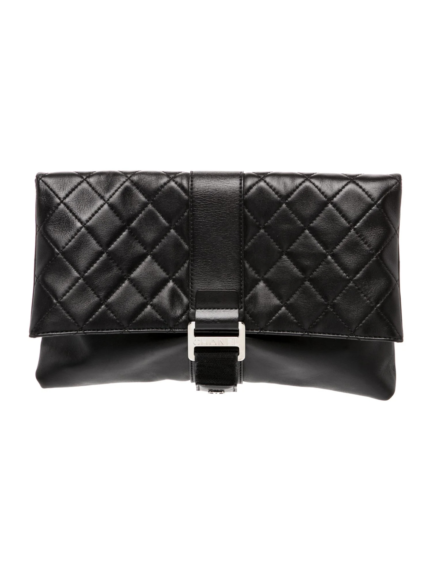 Quilted Grip Clutch | The RealReal