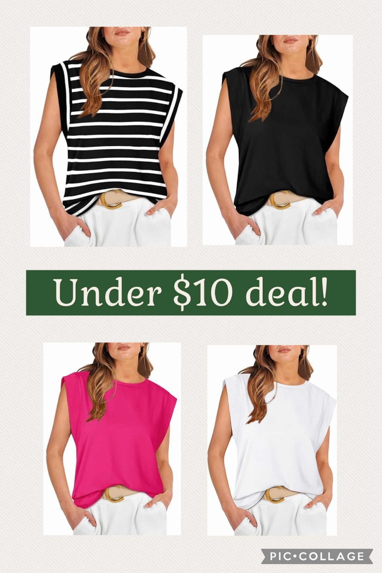 Amazon deal! These colors are under $10! 

Tops shirts womens fashion summer ootd 

#LTKSaleAlert #LTKootd #LTKWorkwear