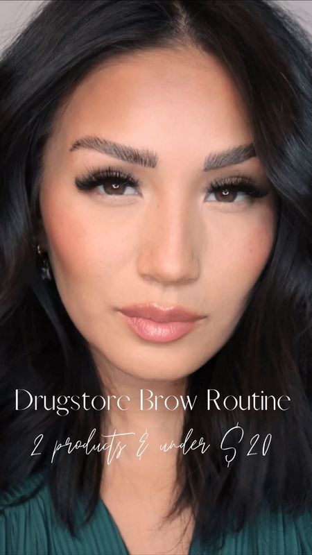 Drugstore brows using only two products! #elfcosmetics #nyxcosmetics 
#drugstoremakeup
I wear shade black 

#LTKbeauty