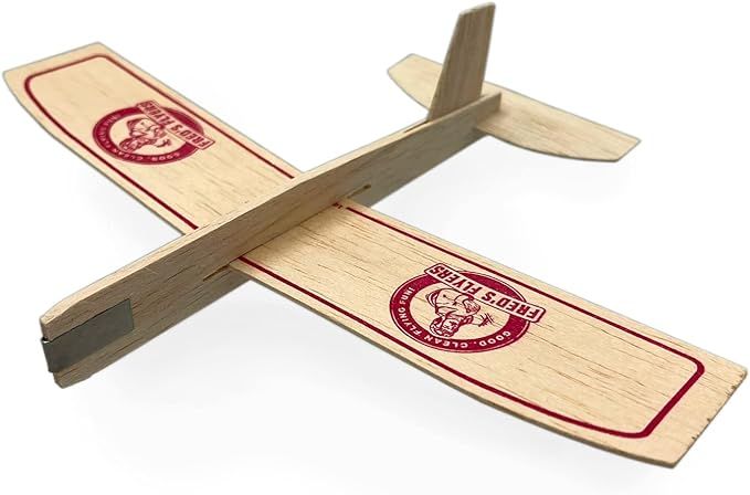 Fred's Flyers Balsa Wood Airplane Gliders – 5 Pack – Made in USA – Guaranteed to Arrive Unb... | Amazon (US)
