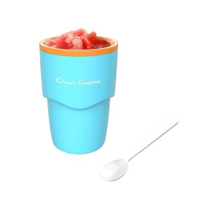 Classic Cuisine Single Serving Frozen Treat Cup for Homemade Slushies, Milkshakes, Smoothies, Sorbets, and Cocktails - Blue | Target