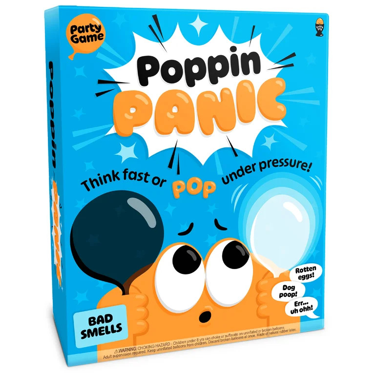 Poppin Panic  Family Party Game 2-8 Players, by Lucky Egg | Walmart (US)