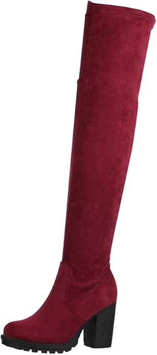 Elara Bottes Femme à Talons Hauts Chunkyrayan | Amazon (FR)