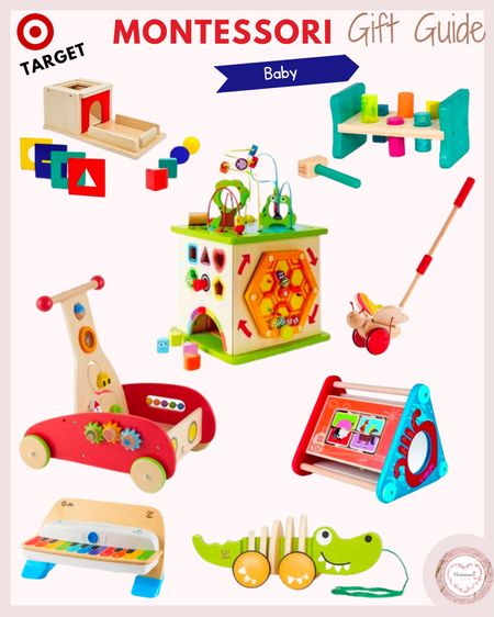 Black Friday Target Sale Montessori toy gift ideas for babies 

#LTKkids #LTKsalealert #LTKbaby