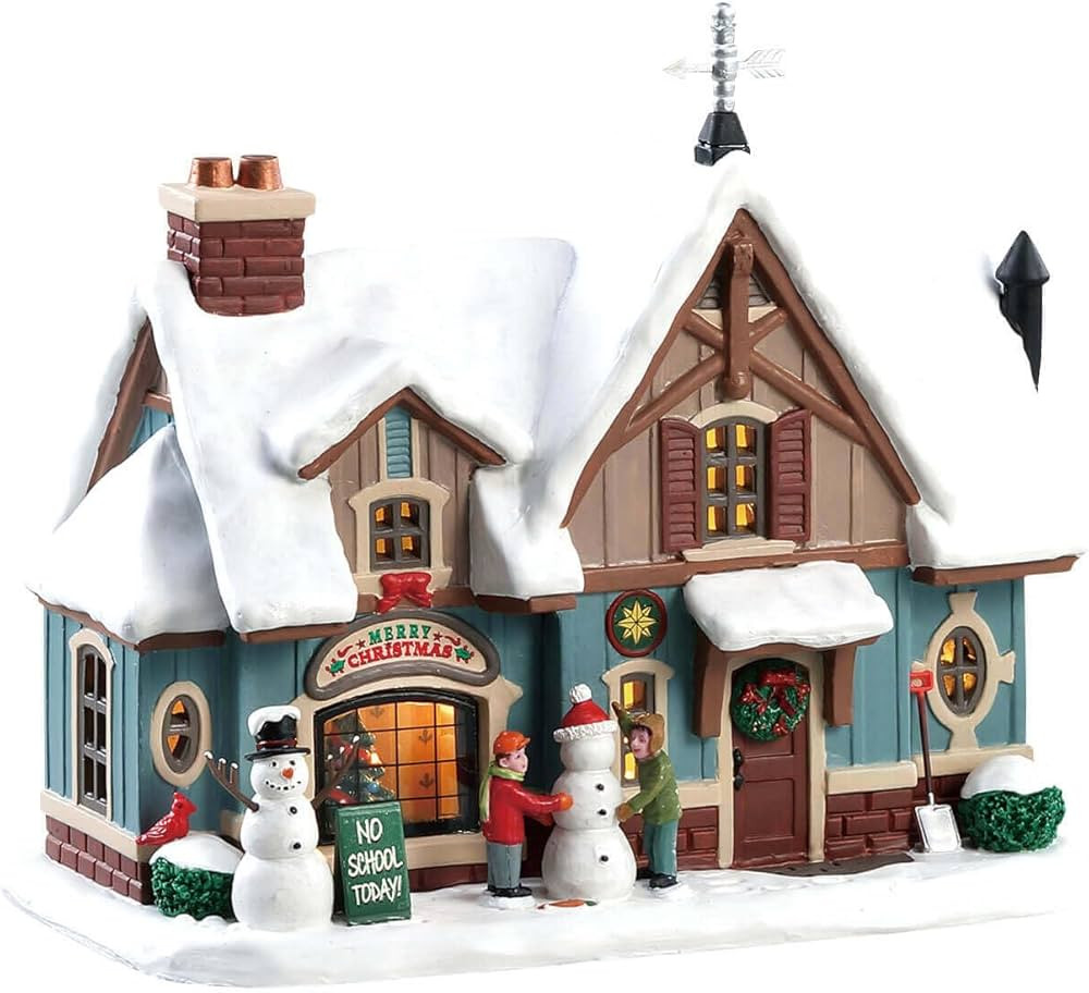 Lemax 85356 Caddington Village Lighted Building: Snow Day! | Amazon (US)
