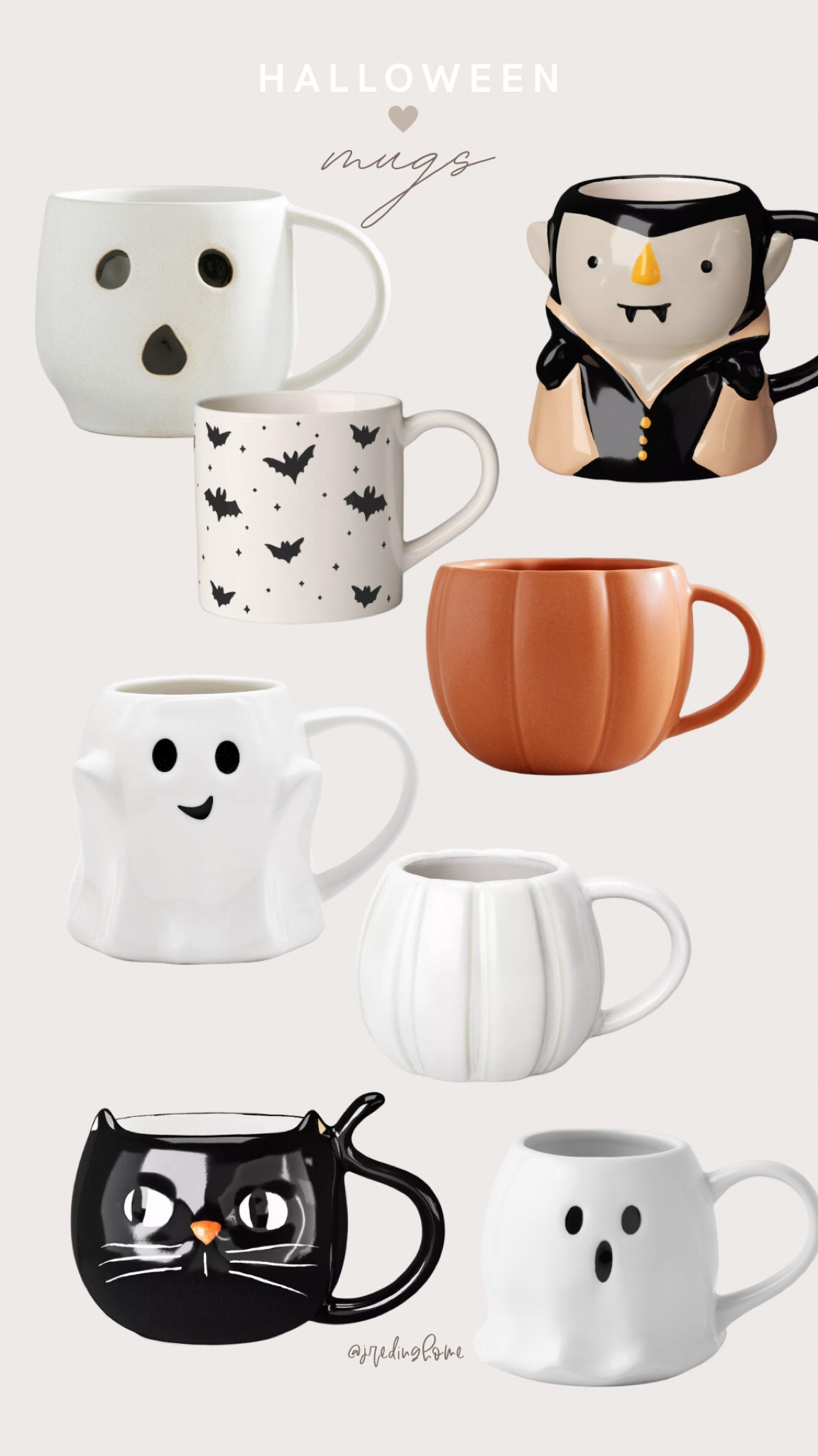 Halloween mugs are so much fun! If you are still looking here are some super cute ones. Some of them are in sale too 


#LTKStyleTip #LTKSaleAlert #LTKFallSale