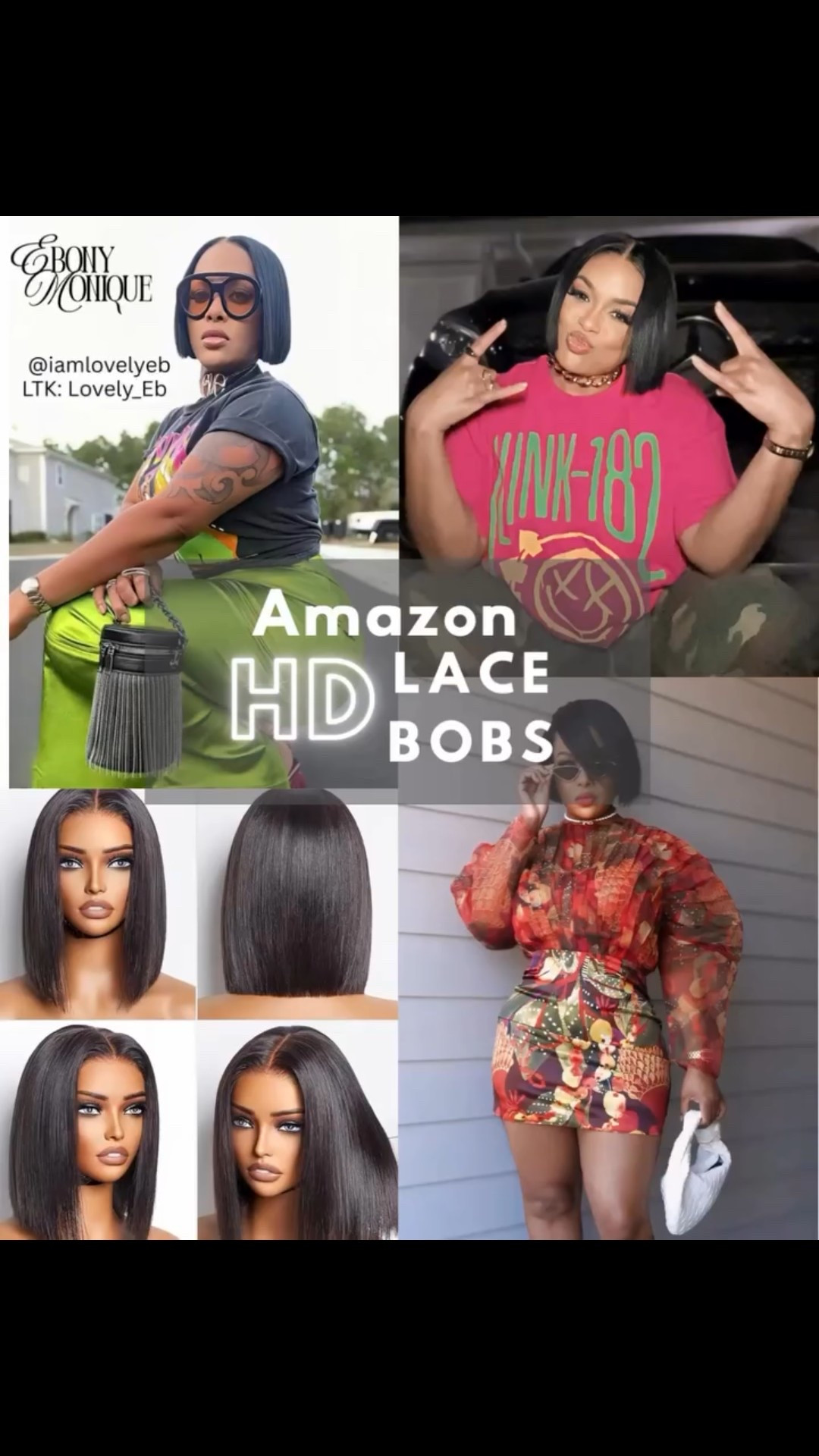 Giving you the deets on my nasty classy bob 🙌🏽… and they’re from Amazon 😮. And yes they are HD Lace ✨

I do dye my wigs jet black 🖤



#Lacewig #hdlacebobwig #bobwig #amazonwigs #letemknow