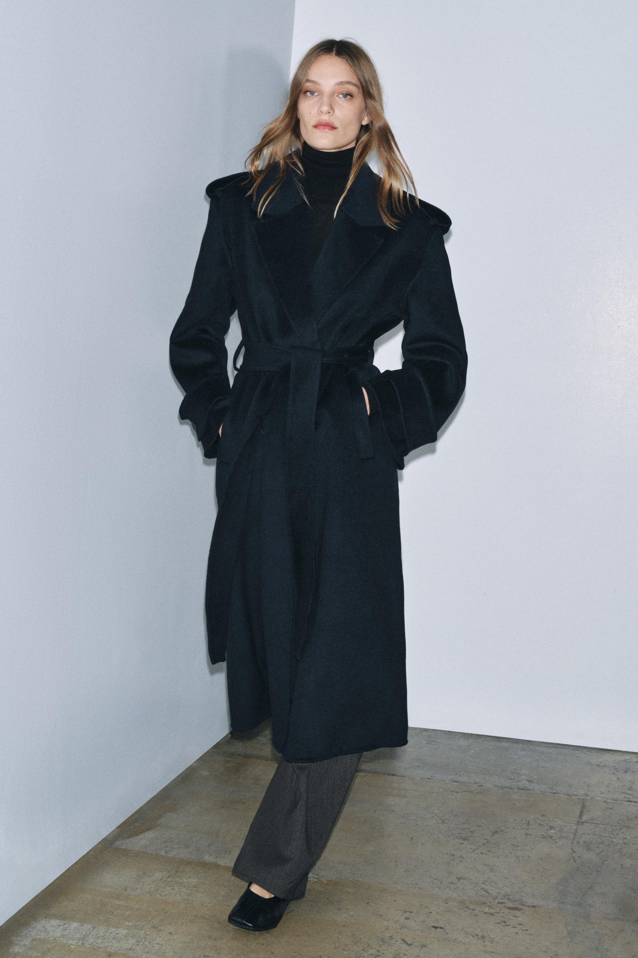 LONG WOOL BLEND COAT ZW COLLECTION LIMITED EDITION | Zara US